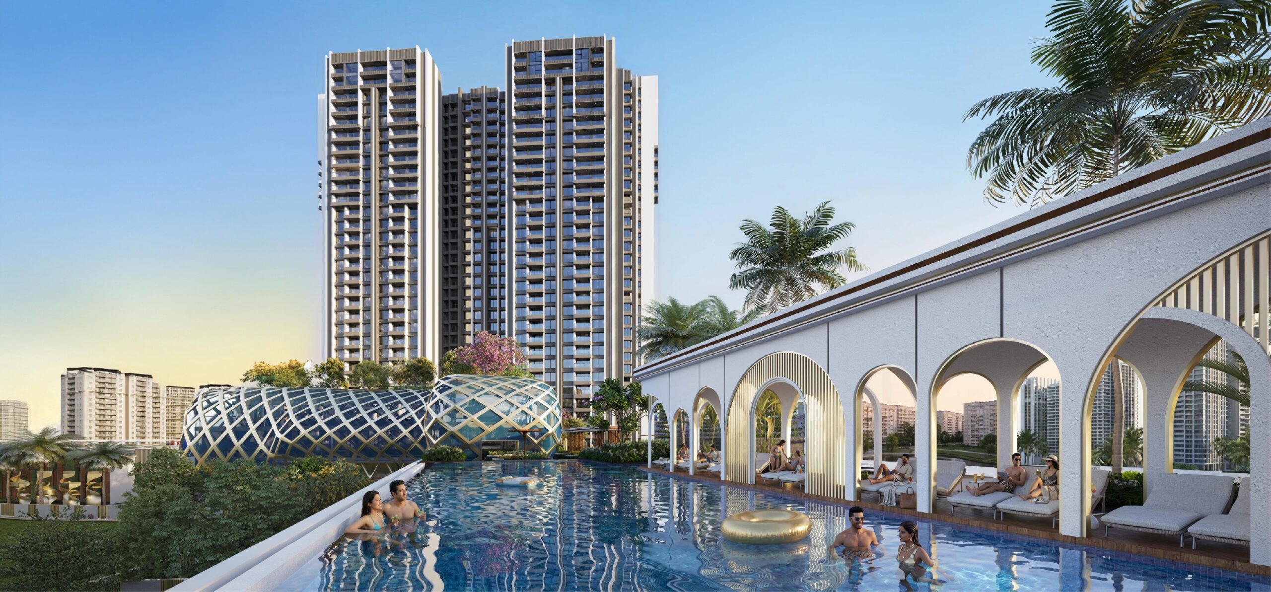 Home infinity pool wadala